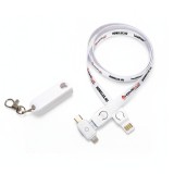 Leziter Homelux nyakpánt 3 az 1-ben USB töltőkábel 90 cm