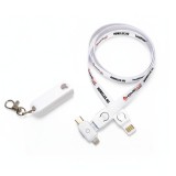 Leziter Homelux nyakpánt 3 az 1-ben USB töltőkábel 90 cm