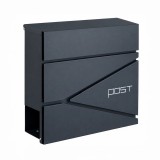 Leziter Homepost kültéri postaláda újságtartóval zárható antracit