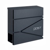 Leziter Homepost kültéri postaláda újságtartóval zárható antracit