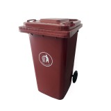 Leziter Hulladéktároló 240L barna