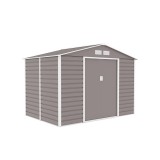 Leziter Kansas kerti szerszámtároló ház 277x195 cm szürke-fehér