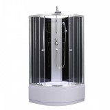 Leziter Karolino 80 black mélytálcás zuhanykabin