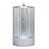 Leziter Karolino 90 white mélytálcás zuhanykabin