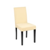 Leziter Kelly bőr étkezőszék bézs színben