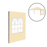 Leziter Kerti pavilon ablakos oldalfal ponyva 3x4,5 m bézs