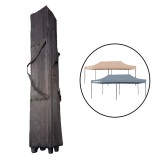 Leziter Kerti pavilon táska kerékkel 3x6 m fekete