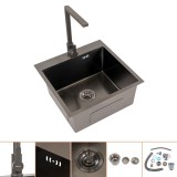 Leziter Korin II rozsdamentes mosogató