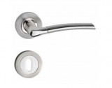 Leziter Króm-inox körrozettás BB kilincs