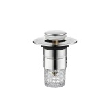 Leziter Lefolyódugó szűrővel rozsdamentes acél 60 mm