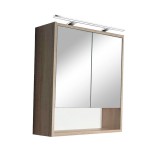 Leziter Luna 60 felső tükrös szekrény, Sonoma tölgy