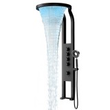 Leziter Luxory hidromasszázs zuhanypanel szürke