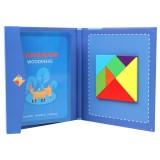 Leziter Mágneses tangram fajáték