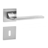 Leziter MATT-KRÓM négyzetrozettás BB kilincs