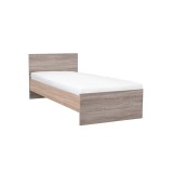 Leziter Miami egyszemélyes ágy 90x200 cm yorki tölgy-sonoma tölgy