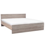 Leziter Miami franciaágy ágyneműtartó nélkül 180x200 cm yorki tölgy-sonoma tölgy