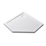 Leziter Modena Slim ötszögletű alacsony akril zuhanytálca 100x100 cm
