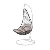 Leziter Natal kerti függőfotel fekete-fehér