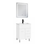 Leziter Neo Vision 60 komplett fürdőszoba bútor fehér-fehér