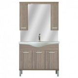 Leziter Nerva 105 komplett fürdőszobabútor, Rauna szil