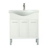 Leziter Nerva 75 cm-es bútorhoz alsószekrény mosdóval fehér