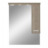 Leziter Nerva 75 cm-es tükrös felsőszekrény, Rauna szil