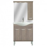 Leziter Nerva 75 komplett fürdőszobabútor, Rauna szil