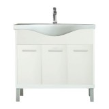 Leziter Nerva 85 cm-es bútorhoz alsószekrény mosdóval fehér