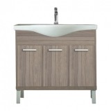 Leziter Nerva 85 cm-es bútorhoz alsószekrény, mosdóval, Rauna szil