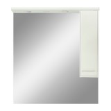 Leziter Nerva 85 cm-es tükrös felsőszekrény fehér