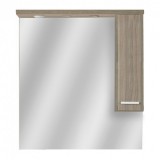 Leziter Nerva 85 cm-es tükrös felsőszekrény, Rauna szil