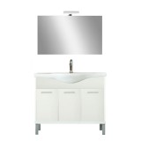 Leziter Nerva Prime 105 komplett fürdőszobabútor fehér