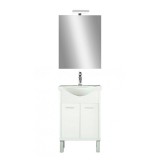 Leziter Nerva Prime 55 komplett fürdőszobabútor fehér