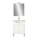 Leziter Nerva Prime 65 komplett fürdőszobabútor fehér