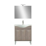 Leziter Nerva Prime 75 komplett fürdőszobabútor, Rauna szil