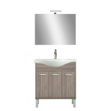 Leziter Nerva Prime 75 komplett fürdőszobabútor, Rauna szil