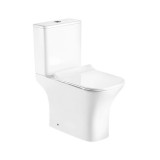 Leziter Nile monoblokkos kompakt WC alsó kifolyással soft close ülőkével