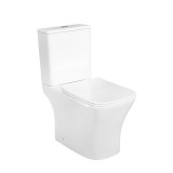 Leziter Nile monoblokkos kompakt WC hátsó kifolyással soft close ülőkével