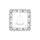 Leziter Nova csengő kapcsoló 101N fehér