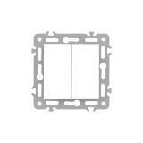 Leziter Nova csillárkapcsoló 10A 250V keret nélkül 105 fehér