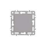 Leziter Nova egy áramkörös egypólusú kapcsoló 10A 250V keret nélkül 101 szürke