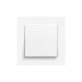 Leziter Nova kereszt kapcsoló 10A 250V 107 fehér kerettel