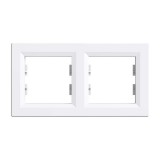 Leziter Nova kettes keret vízszintes fehér