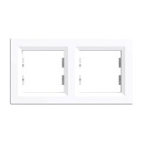 Leziter Nova kettes keret vízszintes fehér