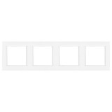 Leziter Nova négyes keret vízszintes fehér