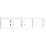 Leziter Nova négyes keret vízszintes fehér