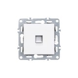 Leziter Nova UTP aljzat RJ-45 fehér