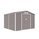 Leziter Oregon kerti szerszámtároló ház 277x259 cm szürke-fehér