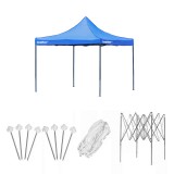 Leziter Összecsukható kerti pavilon 3x3 m kék