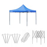 Leziter Összecsukható kerti pavilon 3x3 m kék